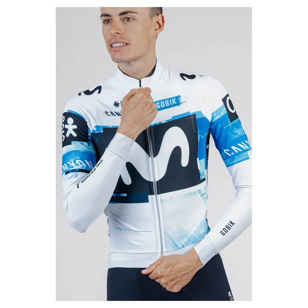 Gobik Hyder Movistar Team 2025 Långärmad Trikå