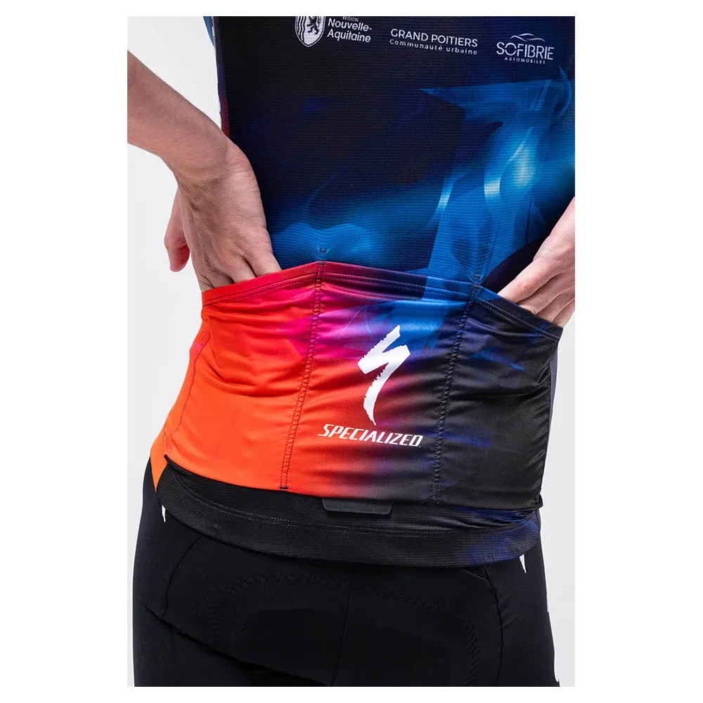 Gobik Odyssey Fdj Suez 2025 Korta ärmar Cykeltröja, Multicolor