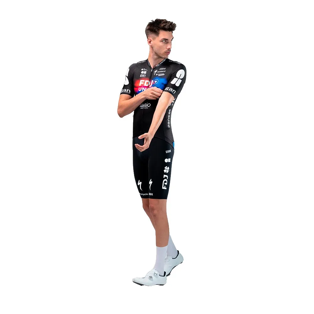 Gobik Odyssey Fdj Suez Tdf 2025 Korta ärmar Cykeltröja