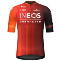 Gobik Odyssey Ineos Grenadiers 2024 Korta ärmar Cykeltröja