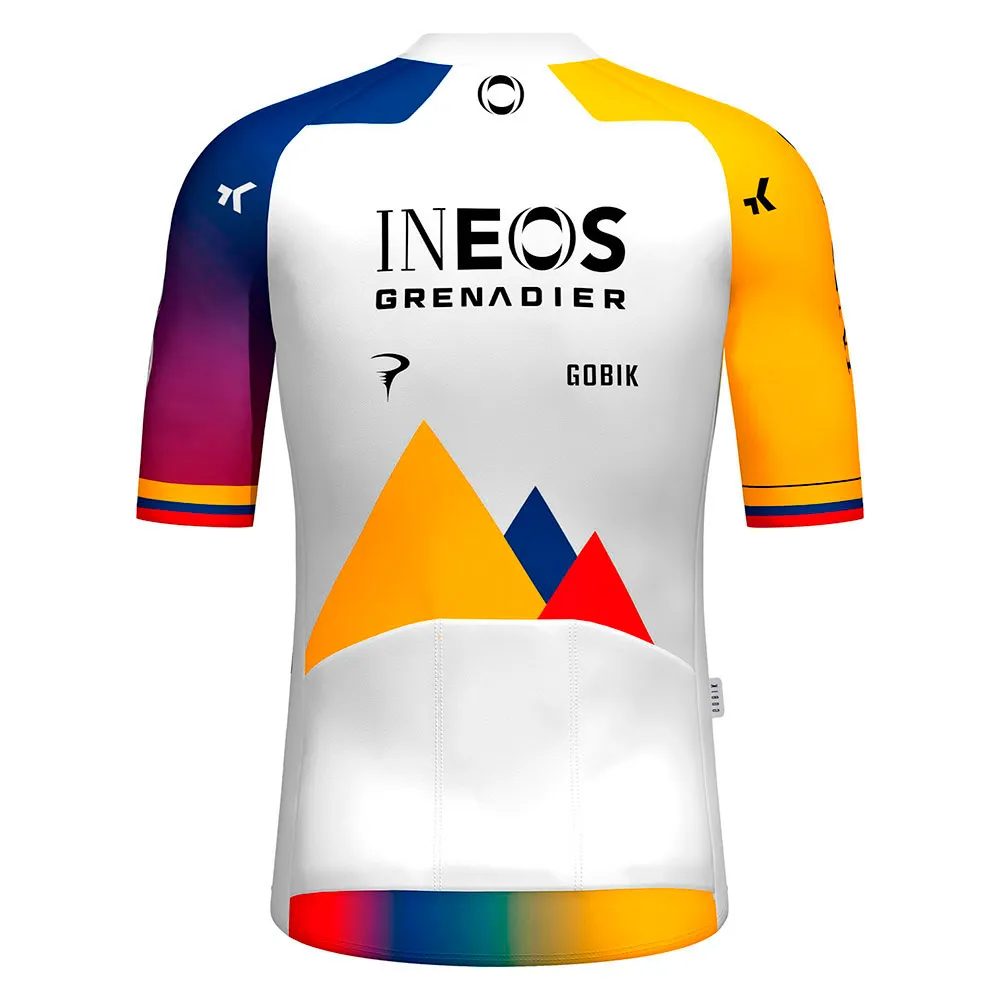 Gobik Odyssey Ineos Grenadiers Colombia 2025 Korta ärmar Cykeltröja