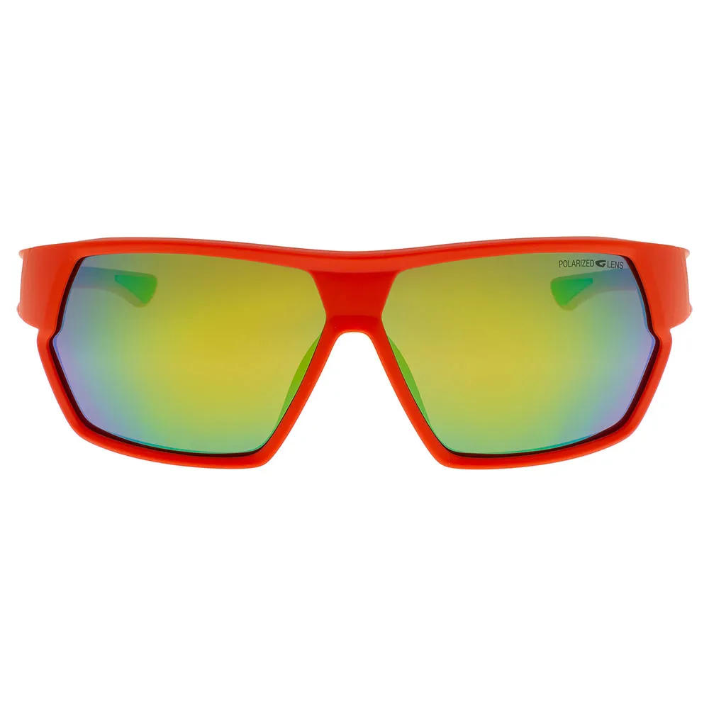 Gog G1 Polariserade Solglasögon, Matt neon orange / green, Reflex Green/CAT3