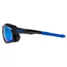 Gog Glaze+or Polariserade Solglasögon, Black / blue, Reflex White-Blue/CAT3