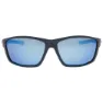 Gog Spire Polariserade Solglasögon, Matt grey / blue, Polychromatic White-Blue/CAT3