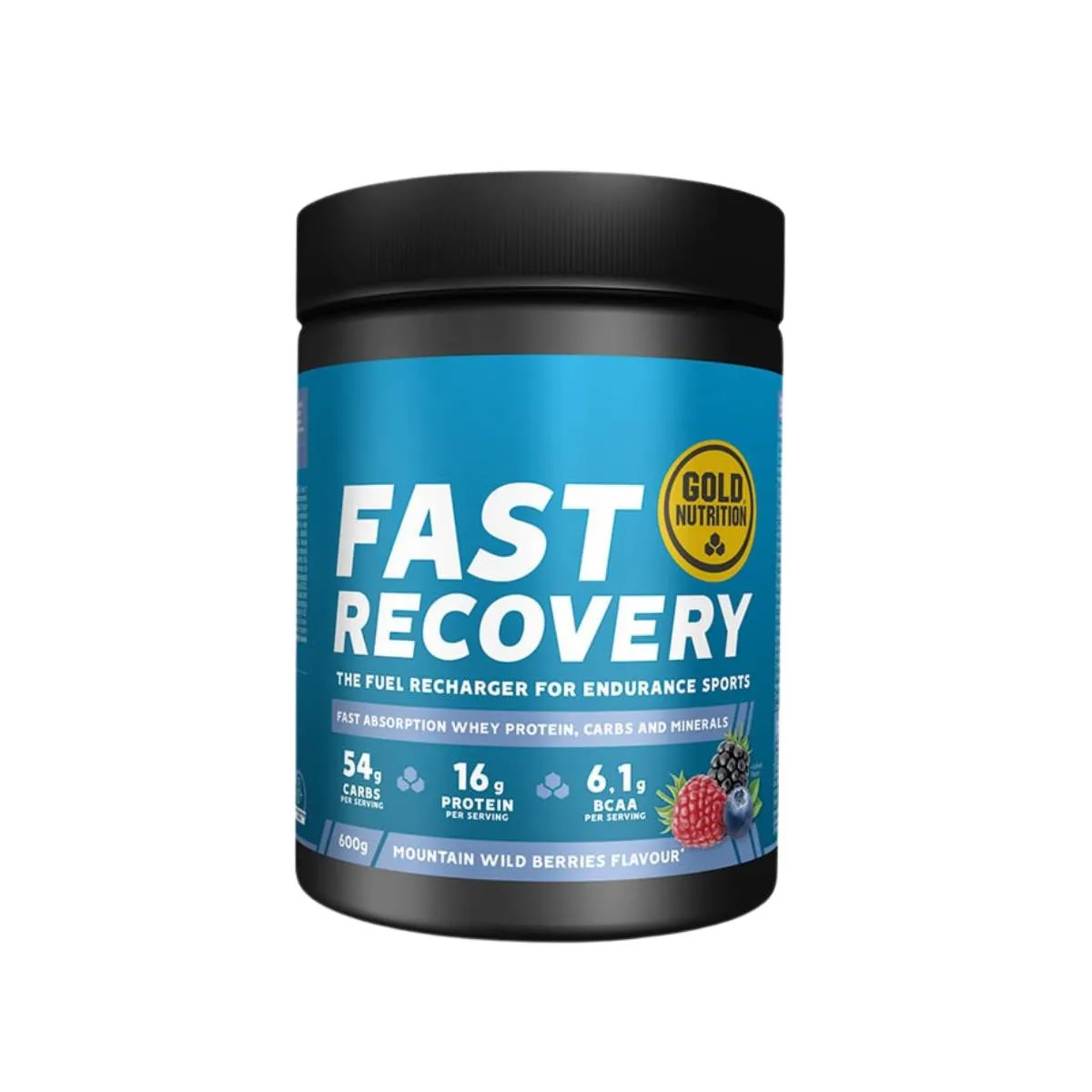 Gold Nutrition Fast Recovery, Wild berries, 600g