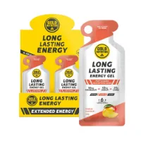 Gold Nutrition Long Lasting Låda Med Energigeler Mango 40g 16 Enheter