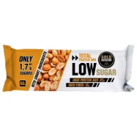 Gold Nutrition Low Sugar Proteinbarslåda Krispig Jordnöt 60g 10 Enheter Gold Nutrition Low Sugar Proteinbarslåda Krispig Jordnöt 60g 10 Enheter