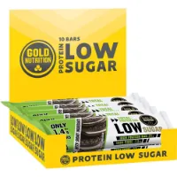 Gold Nutrition Protein Låg Sockerhalt & Kaka Grädde 60gr 10 Enheter Gold Nutrition Protein Låg Sockerhalt & Kaka Grädde 60gr 10 Enheter