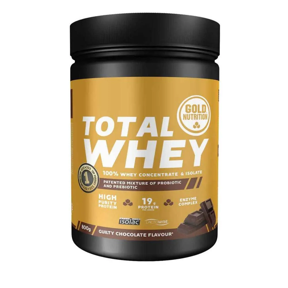 Gold Nutrition Total Vassleprotein Choklad 800g, Multicolor, One Size Gold Nutrition Total Vassleprotein Choklad 800g, Multicolor, One Size
