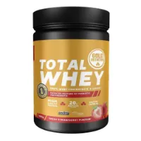 Gold Nutrition Total Vassleprotein Jordgubbe 800g Gold Nutrition Total Vassleprotein Jordgubbe 800g