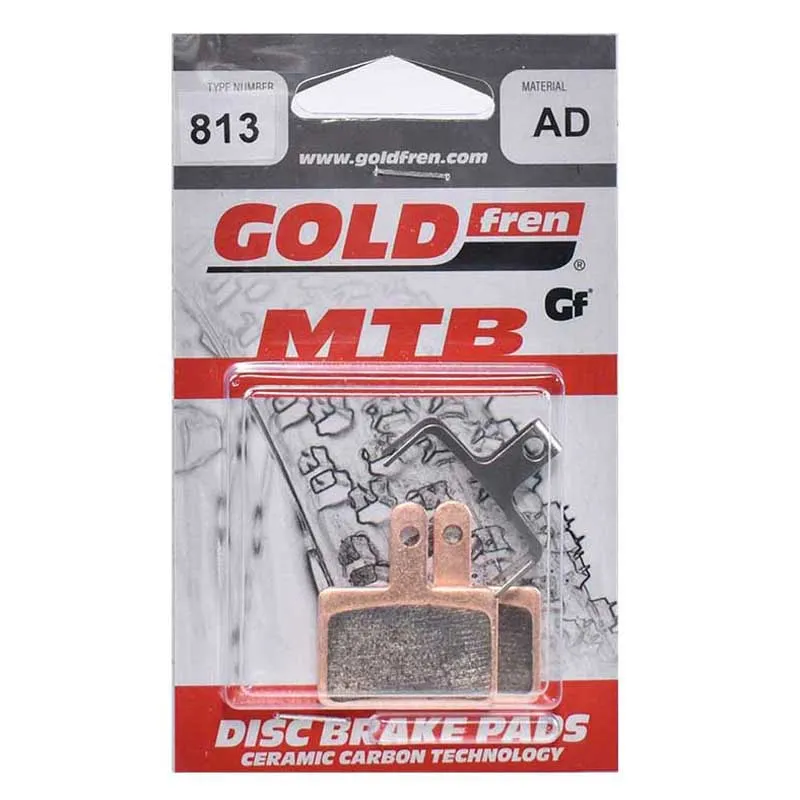 Goldfren Gf-813 Ad Shimano Deore Ceramic Treatment Sintradbromsbelägg 25 Enheter, Black, One Size Goldfren Gf-813 Ad Shimano Deore Ceramic Treatment Sintradbromsbelägg 25 Enheter, Black, One Size