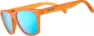 Goodr Sunglasses Donkey Goggles, Orange, One Size