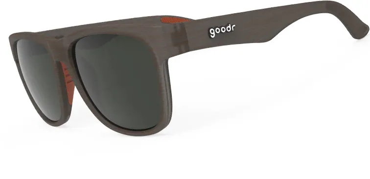 Goodr Sunglasses Just Knock It On!, Brown, One Size Goodr Sunglasses Just Knock It On!, Brown, One Size