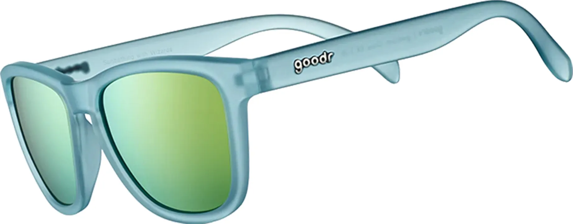 Goodr Sunglasses Sunbathing With Wizards, Blue, One Size Goodr Sunglasses Sunbathing With Wizards, Blue, One Size