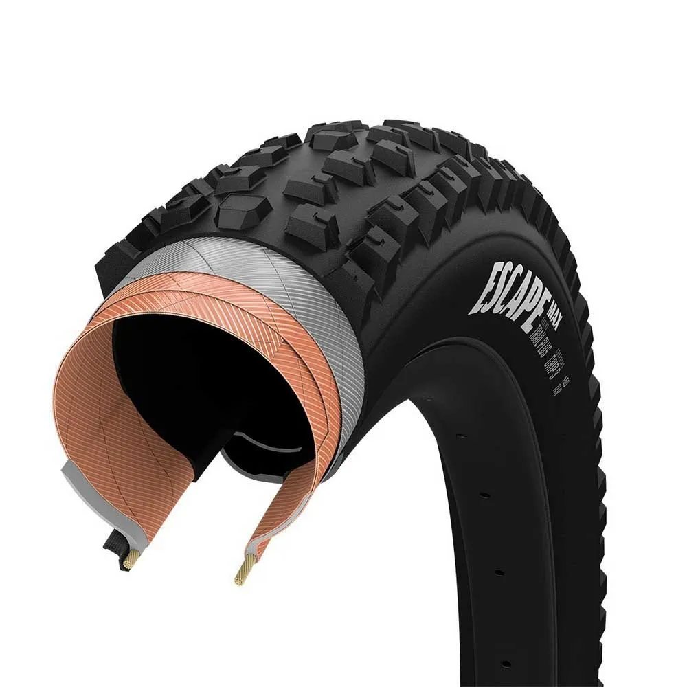Goodyear Escape Max Trail Plus Grip2 Tubeless 29´´ X 2.40 Mtb-däck, Black, 29" x 2.40