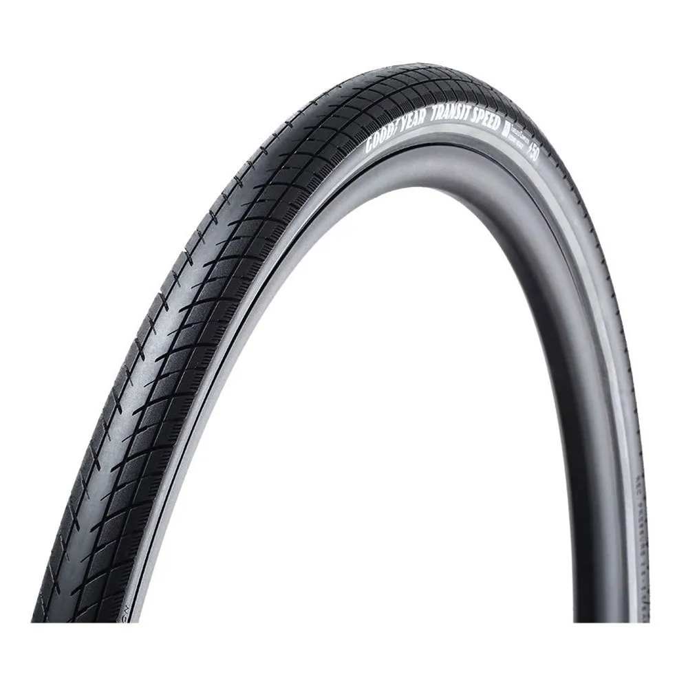 Goodyear Transit Tour S3 Shell Tubeless Styvt Urbandäck 700 X 50, Black, 700 x 50