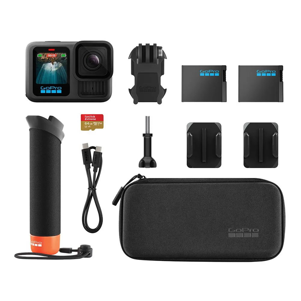 GoPro Hero 13 Black Actionkamera, Black, One Size GoPro Hero 13 Black Actionkamera, Black, One Size