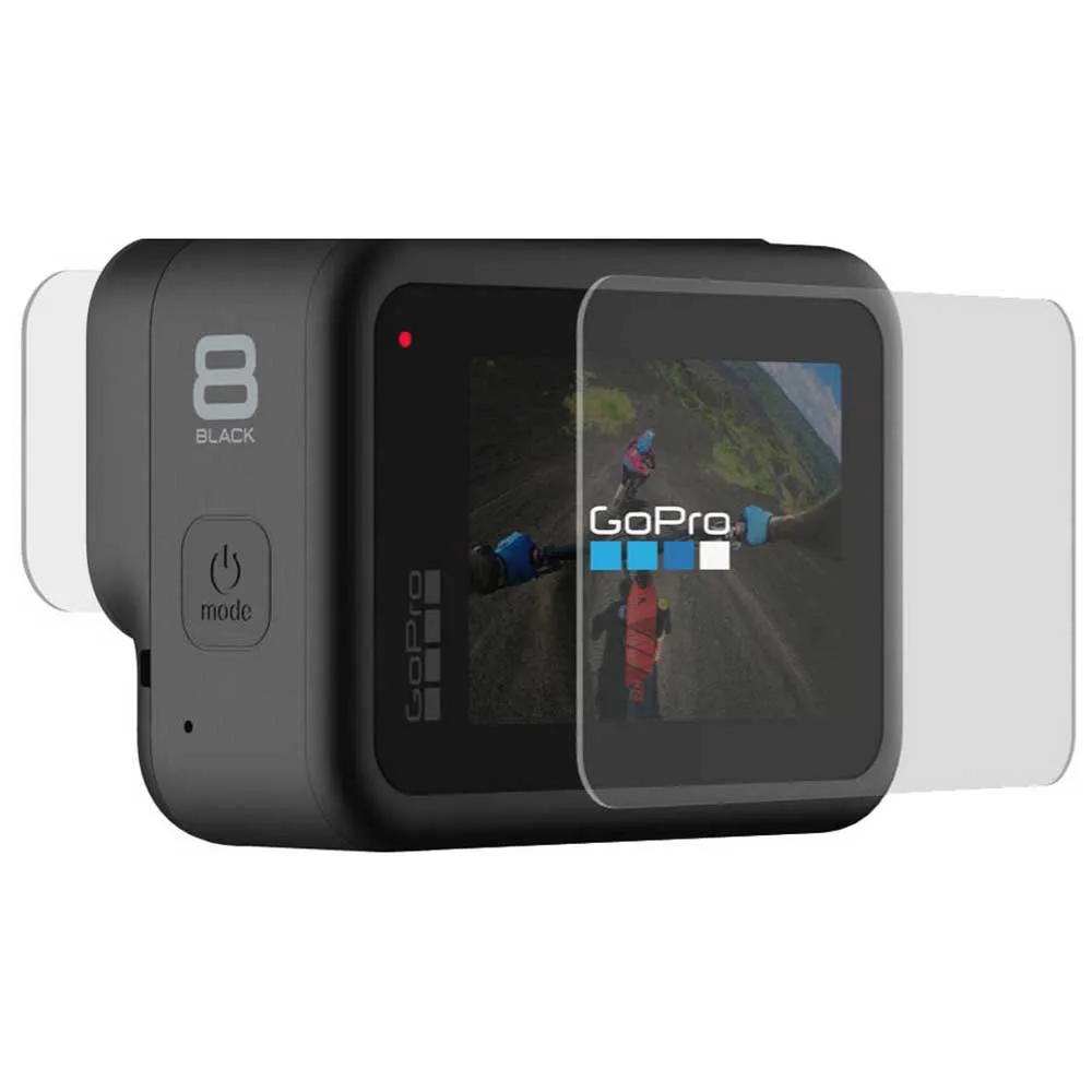 GoPro Hero 8 Max Tempered Glass Beskyddare, Transparent GoPro Hero 8 Max Tempered Glass Beskyddare, Transparent