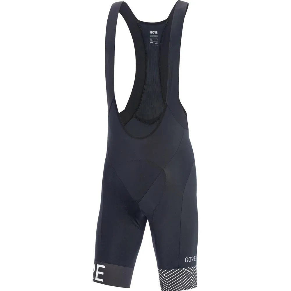 GOREWEAR C5 Optiline Plus Cykelbyxor, Black / white