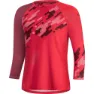 GOREWEAR C5 Trail Långärmad Endurotröja, Hibiscus pink / chestnut red, L