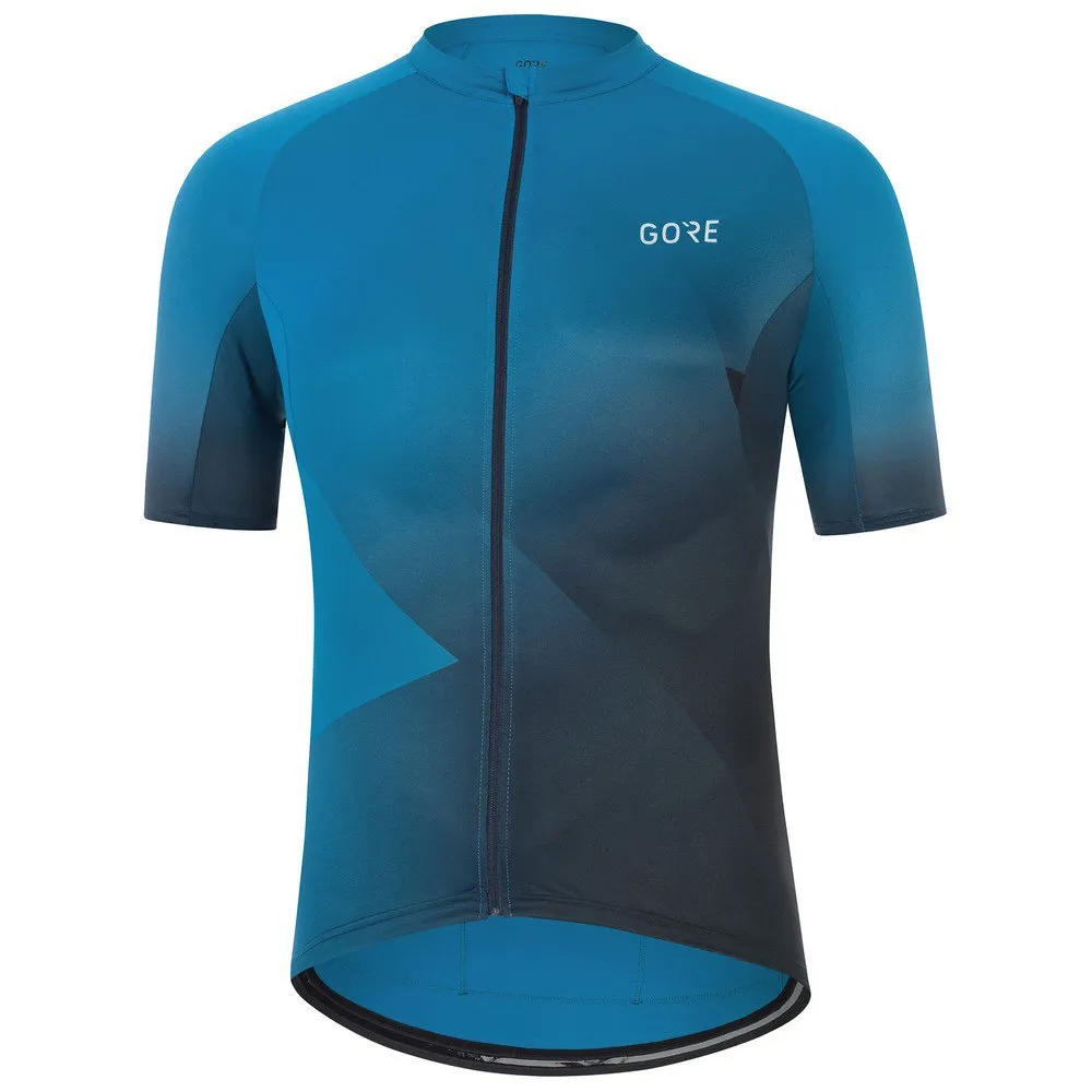 GOREWEAR Fade Korta ärmar Cykeltröja, Sphere blue / black, S
