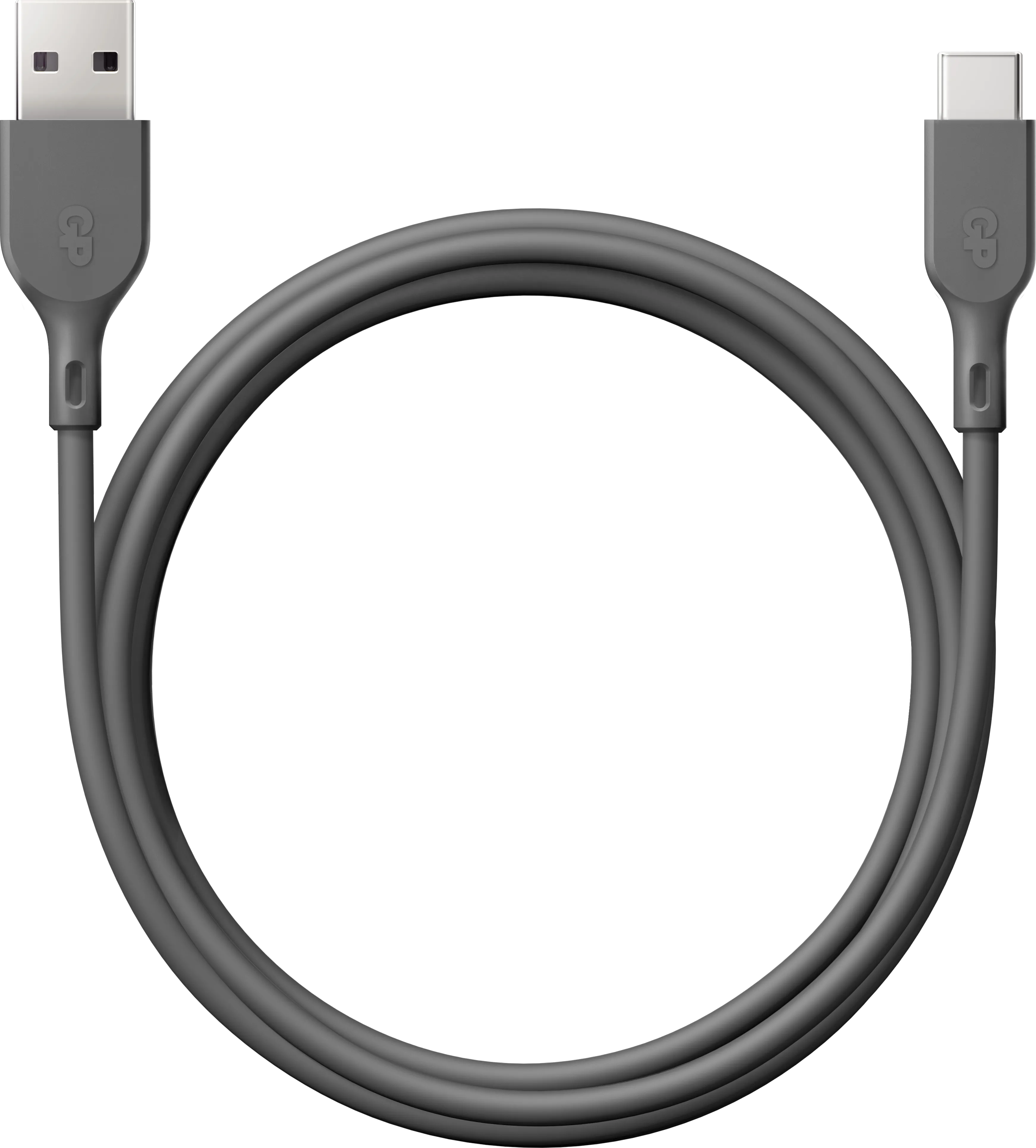 GP Essential Cable USB-A To USB-C, Grey, One Size