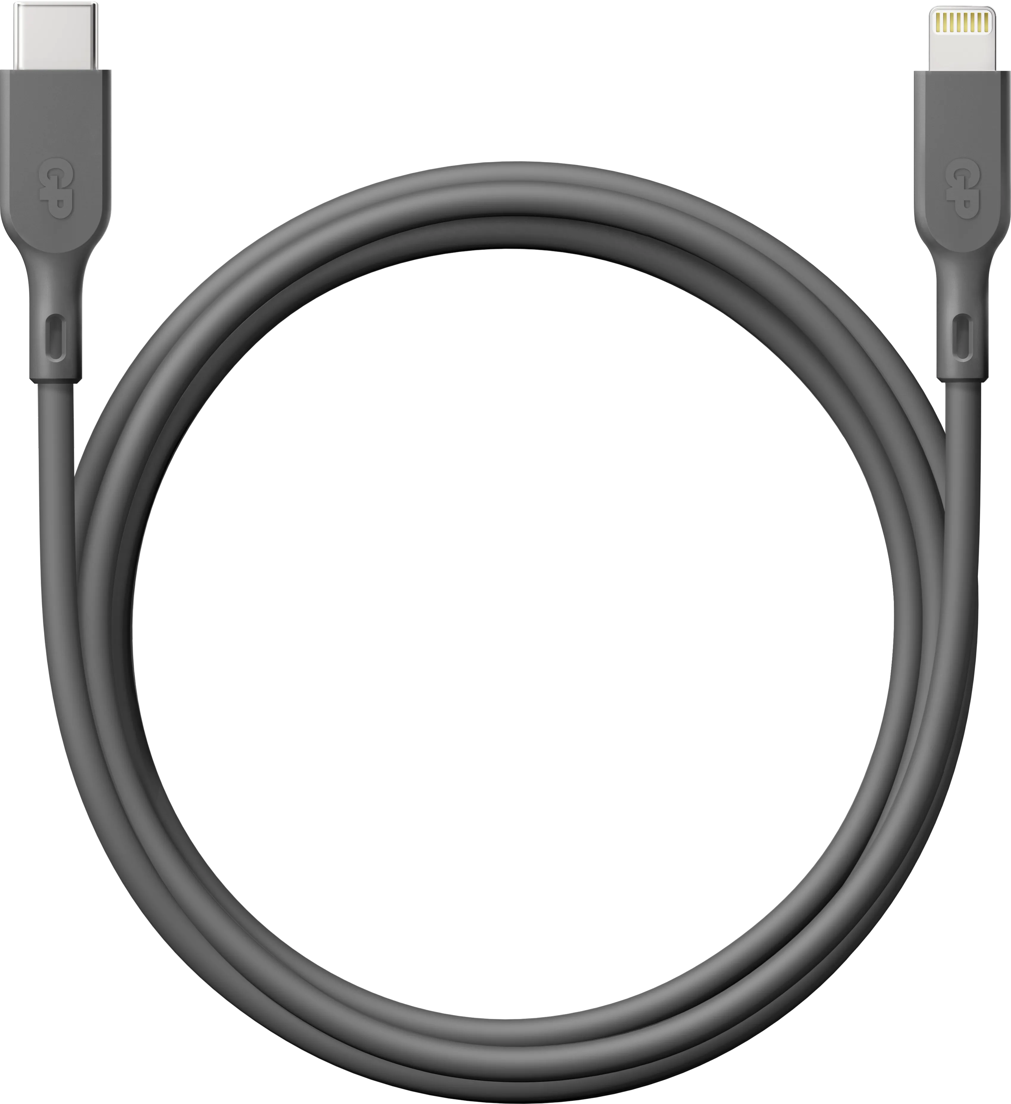 GP Essential Cable USB-C To Lightning, Grey, One Size