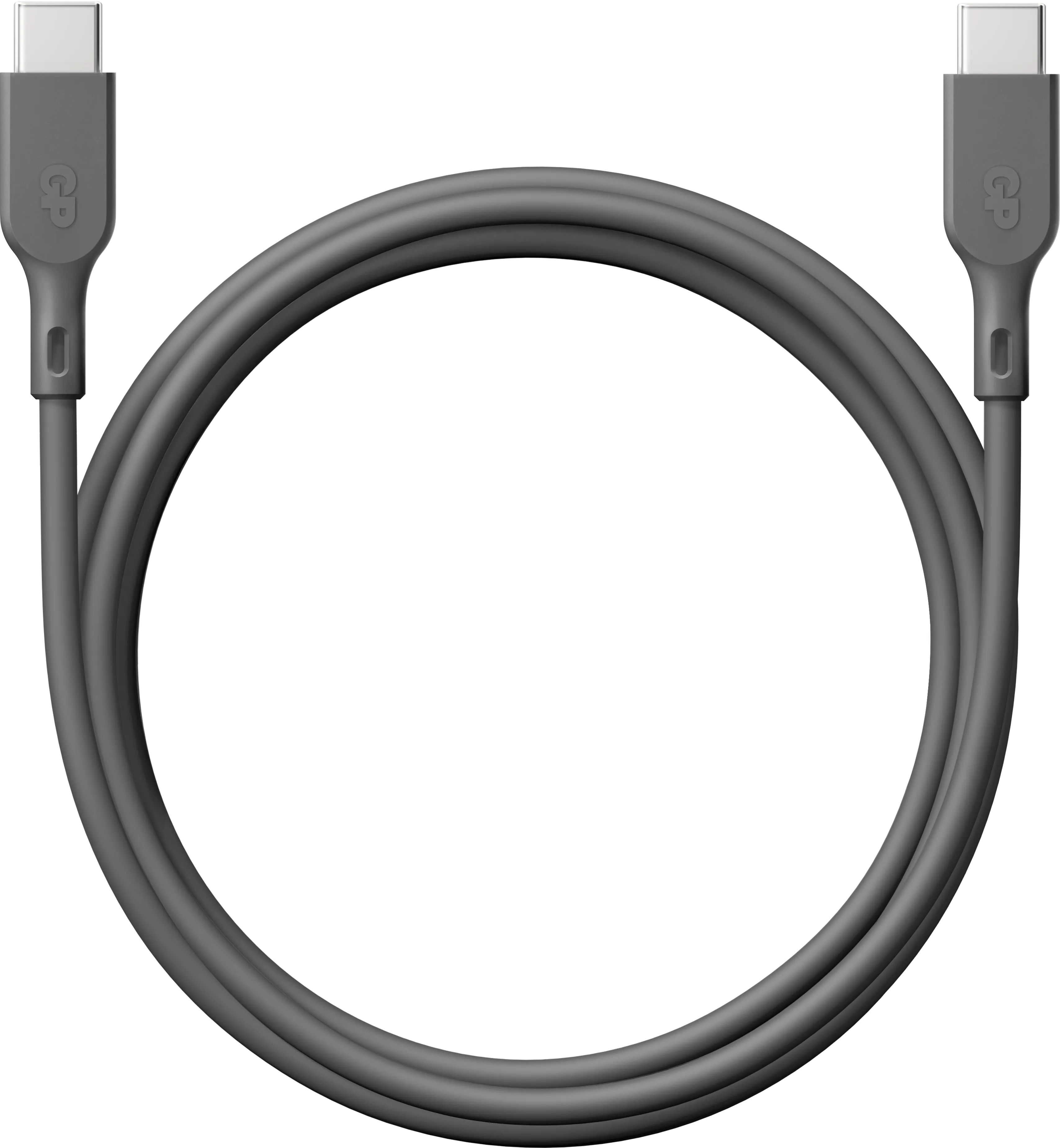GP Essential Cable USB-C To USB-C 60w, Grey, One Size