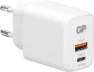 GP Wallcharger WM2B PD 20W USB-A + USB-C, White, One Size