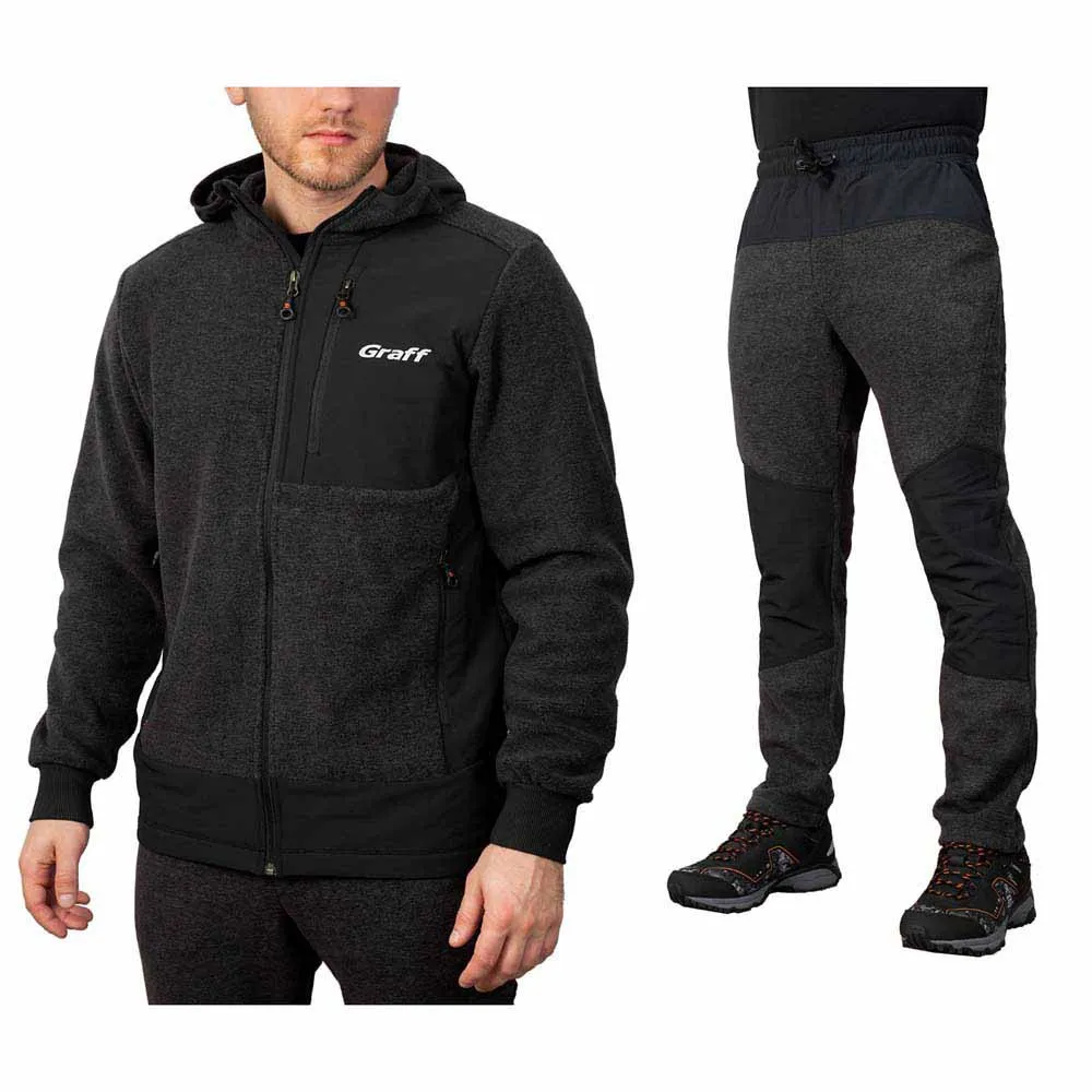 Graff Outdoor 233pbl Sweatshirt Med Dragkedja