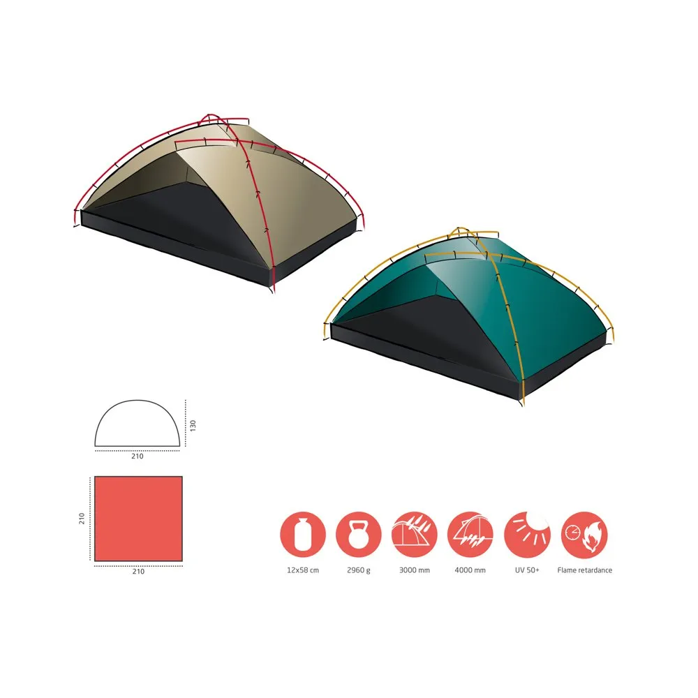 Grand Canyon Tonto Beach Tent 4 Förtält