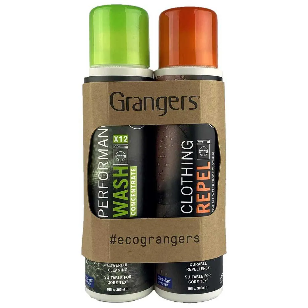 Grangers Prestandatvätt + Klädselrengöring Med Smuts-och Vattenavvisande Egenskaper 300ml, Black / green / orange, One Size