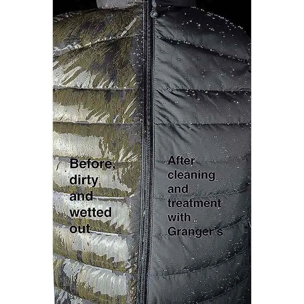 Grangers Tvätta + Impregnera 2-i-1 Rengöringsmedel & Vattenavvisande 1l, Black / blue, One Size