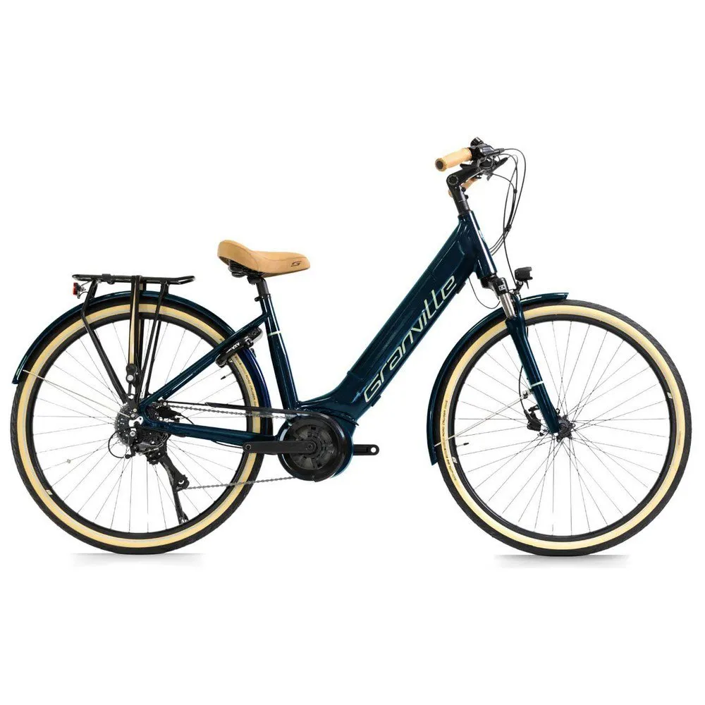 Granville E-integrated 30+ Wave Bosch Active Plus Elcykel, Night blue, S, 500Wh