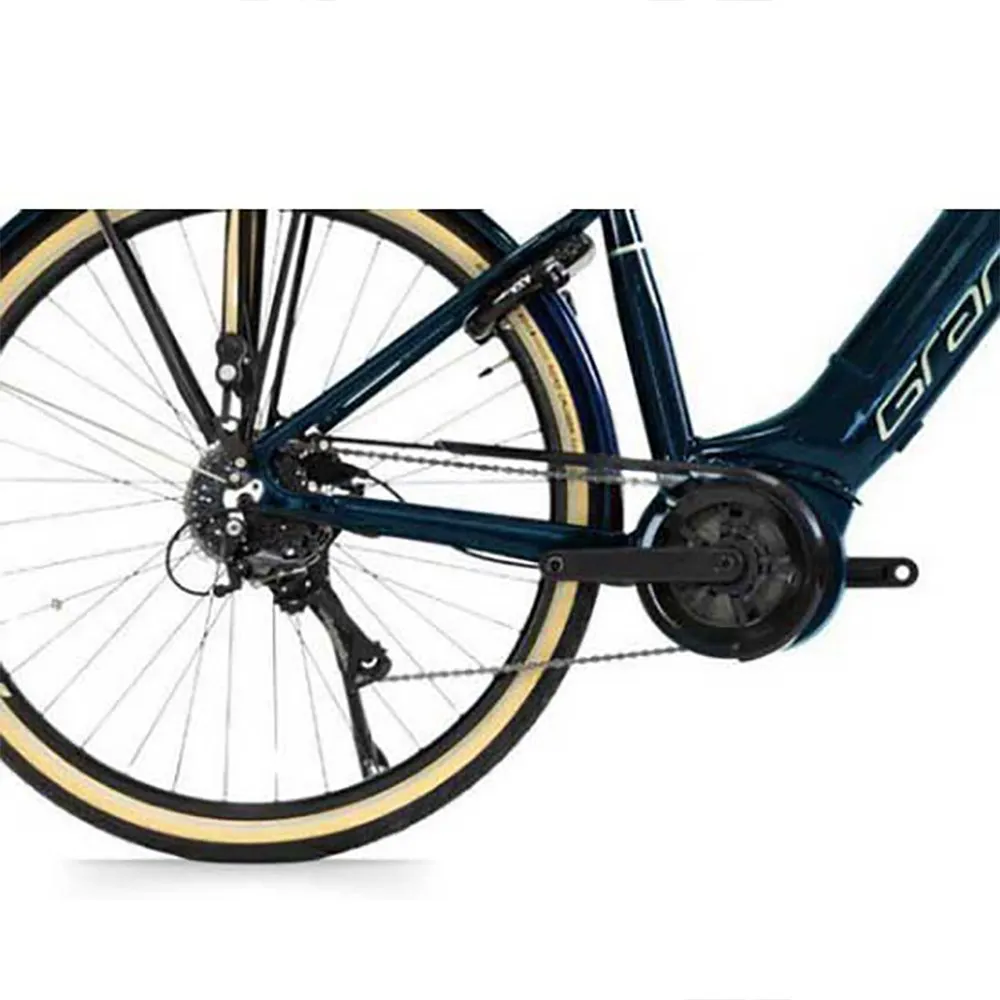 Granville E-integrated 30+ Wave Bosch Active Plus Elcykel, Night blue, S, 500Wh