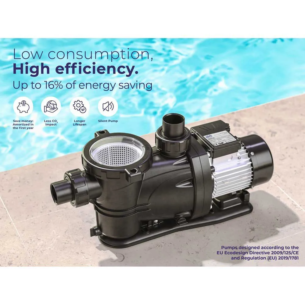 Gre Accessories 1.5 Hk Maximal Volym 135 M³ Ø Självsugande Pump 700mm unisex, Dark grey, 1.5cv Gre Accessories 1.5 Hk Maximal Volym 135 M³ Ø Självsugande Pump 700mm unisex, Dark grey, 1.5cv