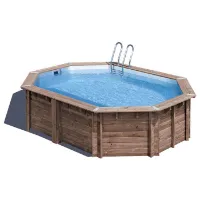 Gre Accessories Bambu 535x335x130 Cm Träpool Liner unisex