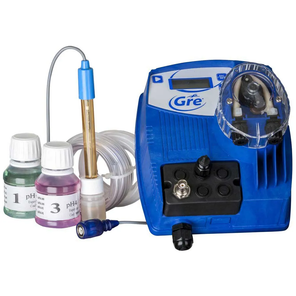 Gre Accessories Ph-regulator Med Peristaltisk Pump För Nedgrävd Pool unisex, Blue, One Size