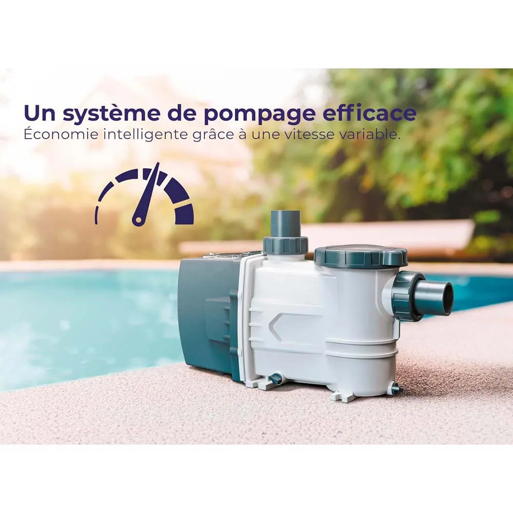 Gre Accessories Poolpump På 0.75 Hk För Pooler Upp Till 65 M³ unisex, Grey / black, 3-4cv Gre Accessories Poolpump På 0.75 Hk För Pooler Upp Till 65 M³ unisex, Grey / black, 3-4cv