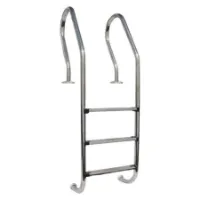Gre Accessories Poolstegar I Rostfritt Stål Aisi 304 unisex