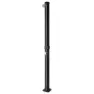 Gre Accessories Sektionsindelad Pvc-trädgårdssolardusch 20l unisex, Black, 20L