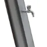 Gre Accessories Solsduschan I Pvc Med Fotkran 35l unisex, Black / silver, 214cm