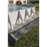 Gre Accessories Solsystem För Uppvärmning Av Poolvatten unisex, Black, 600 x 60cm