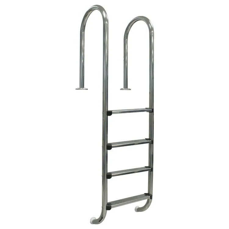 Gre Accessories Stege Till Nedgrävd Pool 4 Trappsteg unisex, Silver, One Size