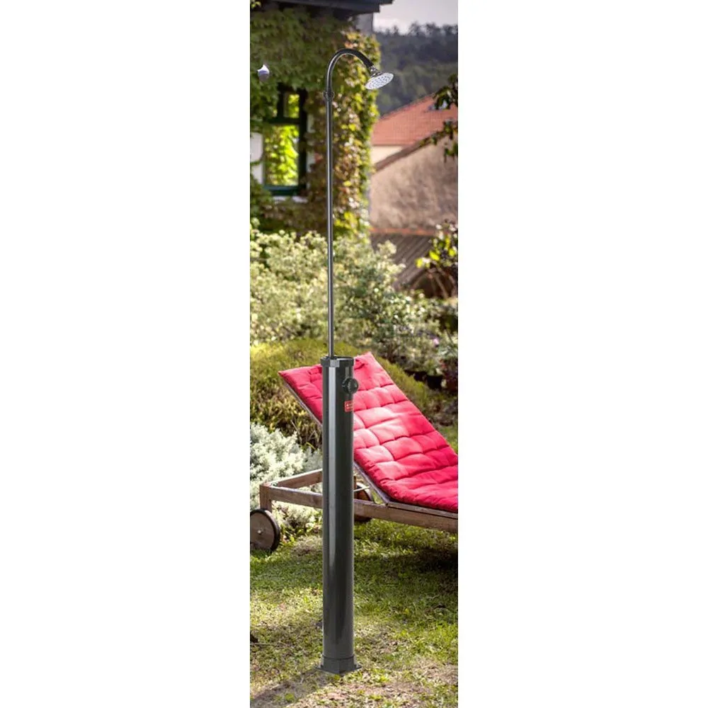 Gre Accessories Trädgårdssolardusch Pvc 9 unisex, Black, 9L