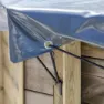Gre Accessories Vermela Vinteröverdrag För Oval Pool unisex, Grey, 755 x 555cm