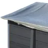 Gre Accessories Vinteröverdrag För Fyrkantig Pool unisex, Grey, 376 x 376cm