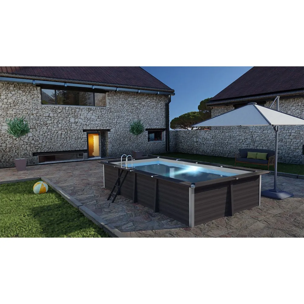 Gre Accessories Vinteröverdrag För Rektangulär Pool Refurbished unisex, Grey, 1058 x 467cm Gre Accessories Vinteröverdrag För Rektangulär Pool Refurbished unisex, Grey, 1058 x 467cm