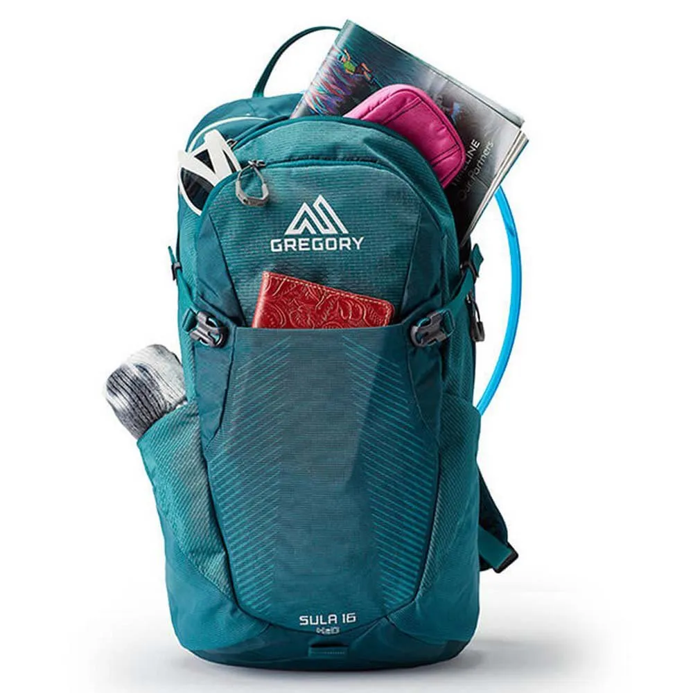 Gregory Sula 16l H2o + 3l Hydreringsryggsäck För Kvinnor, Antigua green, One Size