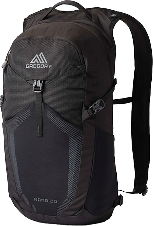 Gregory Unisex Nano 20 Plus, Optic Black Gregory Unisex Nano 20 Plus, Optic Black